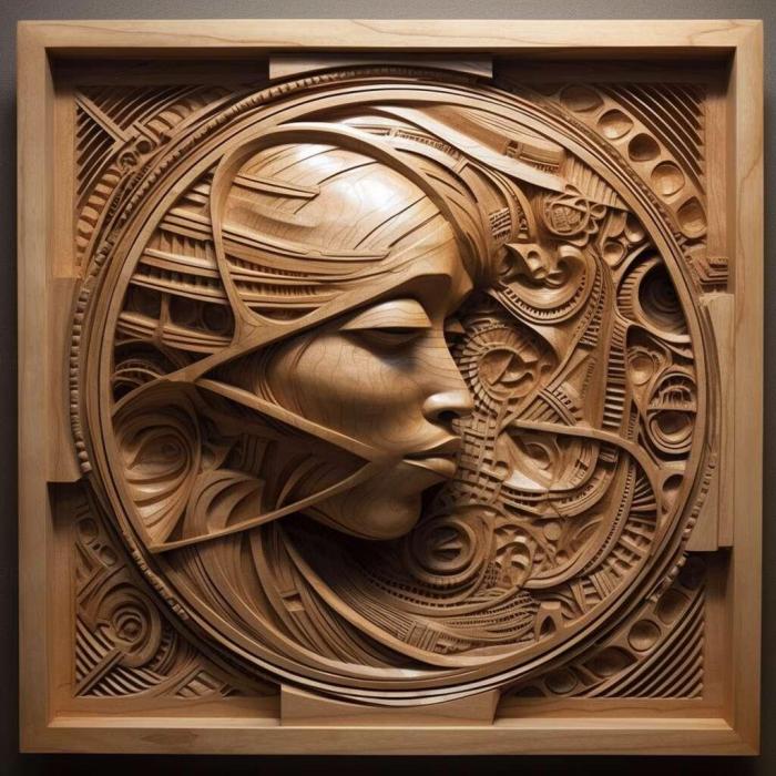 نموذج ثلاثي الأبعاد لآلة CNC 3D Art 